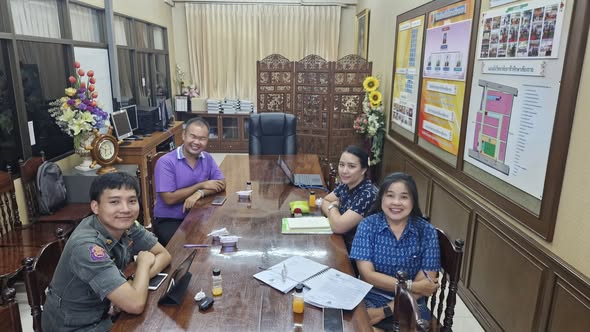 เข้าร่วมประชุมการใช้แบบประเมินผู้เรียนหนังสั้นสร้างภูมิคุ้มกันผู้เรียนอาชีวศึกษา