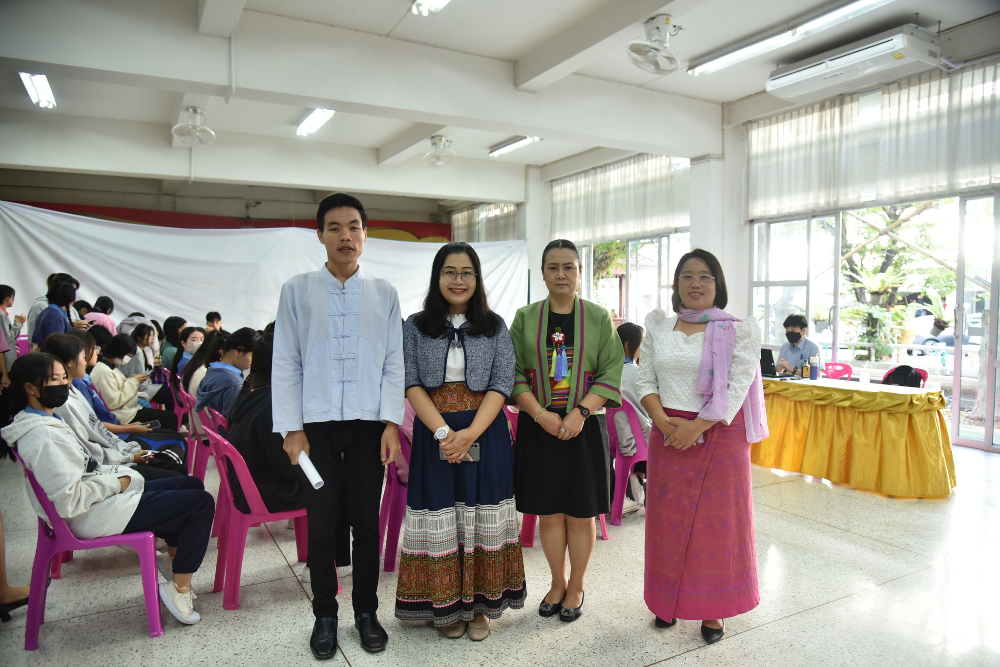 ดำเนินกิจกรรมการฉีดวัคซีนป้องกันมะเร็งปากมดลูก (HPV) ให้กับนักเรียน นักศึกษา